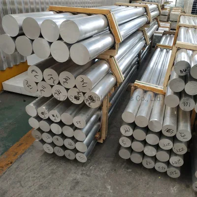  China Supplier 6061 6063 T6 Aluminum Primary Billets with Round Shape Bar Aluminum Rod Aluminum Extruded Solid Round Billet Aluminium Bar for Mould