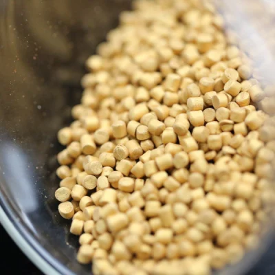 High Concentration LDPE/HDPE/PP/EVA Applications Gold Color Masterbatch for Plastic Film Poly Bag Household Items