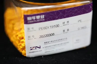 Poly Pellets PP PE HDPE PVC Raw Material Color Golden Masterbatch