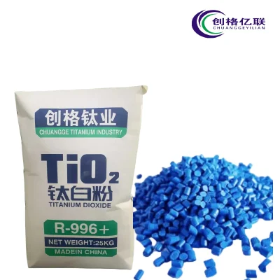 Professional Supply First Grade Chemical Material CAS 13463-67-7 TiO2 Rutile Titanium Dioxide R996 for Plastics, Master Batch with Lowest Price
