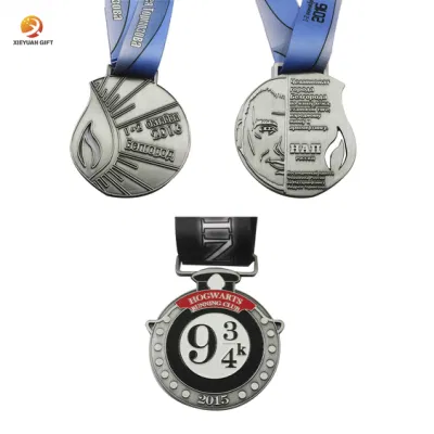 Custom Chirstian United States Military Award Rosary Center Police 5K Plastic Soccer Football Weightlifting War Medals