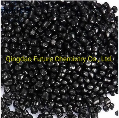 Black Granule PE Carbon Plastic Material Masterbatch for Black Injesction Products