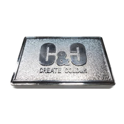 China Factory Wholesale Customized Electroplated Etching Stainless Steel Brass/Bronze/Golden/Nickel/Chrome Car License Plate