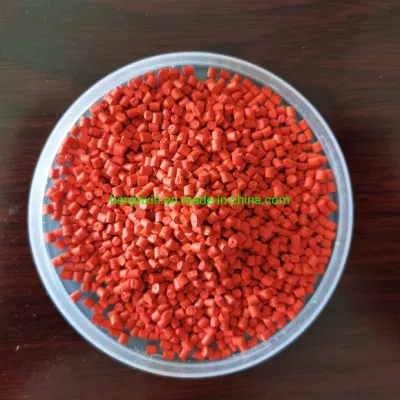 Best Quality Green/Red/Yellow/Blue/Orange Color Masterbatch 30-50%Pigment for PP/ LLDPE/ LDPE/ HDPE Plastic Color Masterbatch
