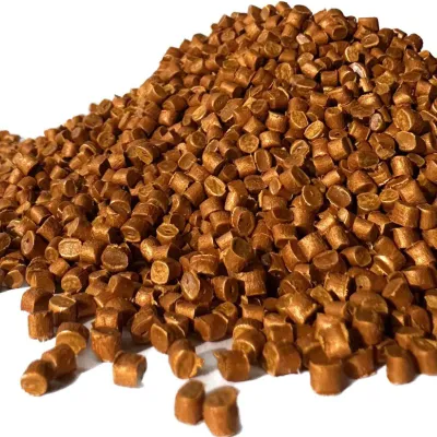 High Concentration Toys/Films/Pipes/Household Appliances/Textile Fluorescent Orange Masterbatch Plastic Resin Particles