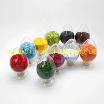 Red PP, PE, ABS, HDPE, Nylon Pigment Granule Plastic Masterbatch
