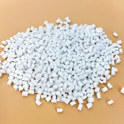 Customized White LDPE Masterbatch Pellets Compounded with UV Stabilizer