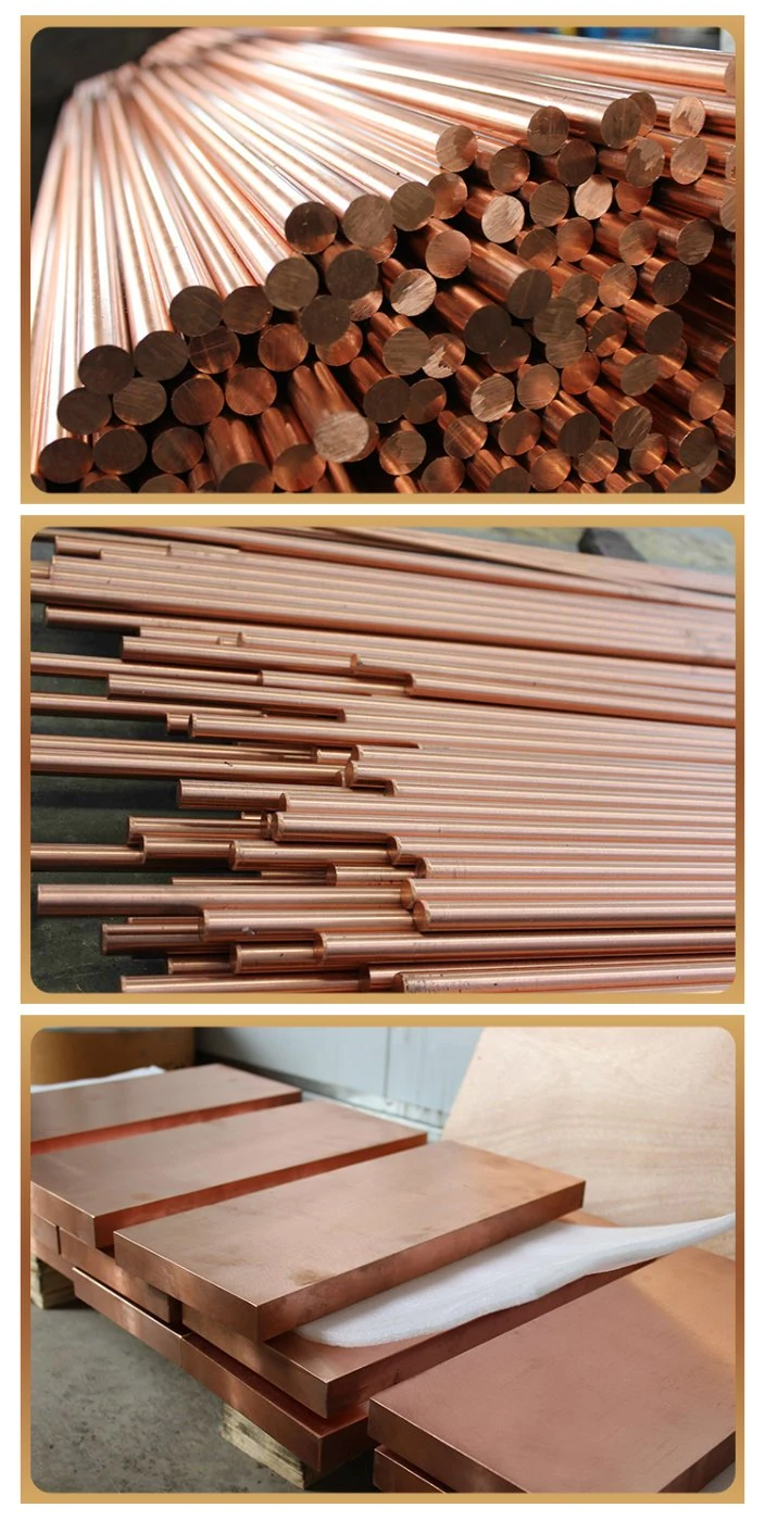 Cw106c Chrome-Zirconium Copper Alloy Excellent Wear Resistance