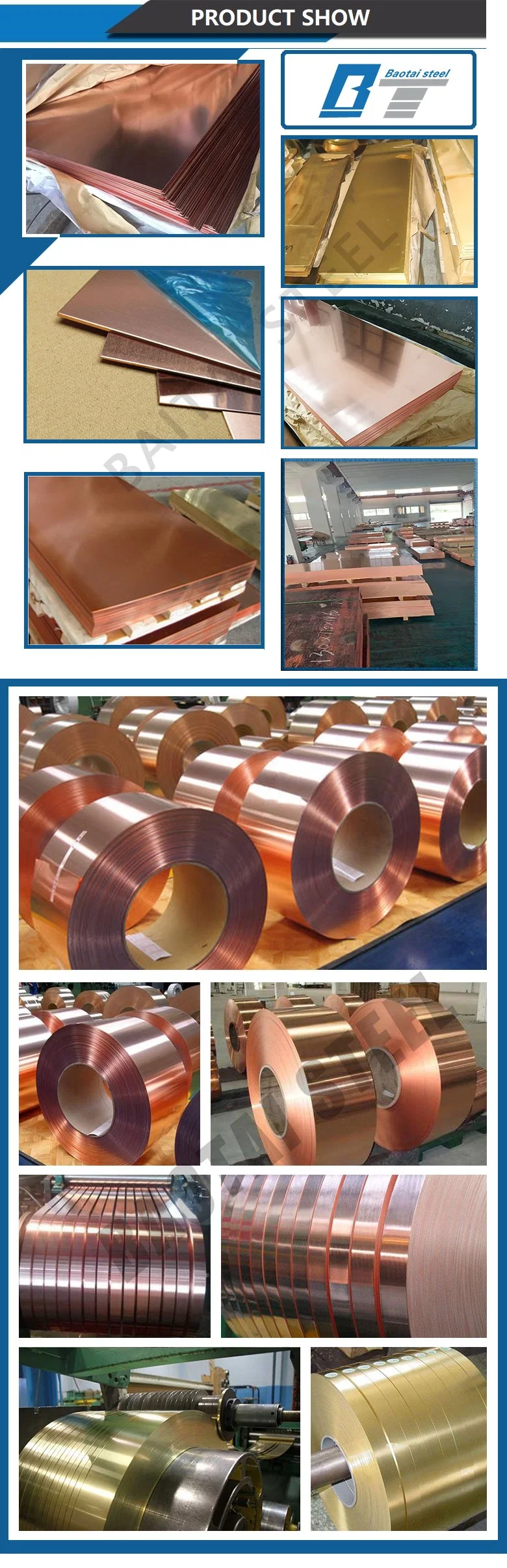 C1100 C11000 1mm 2mm 3mm Thick Plating Tin Clad Copper Sheet Coil 99.99% Purity Copper Nickel Cathode Plate AC Copper Coil