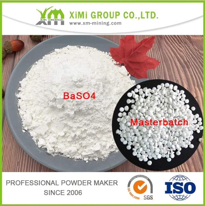 ISO Standard Factory Price Professional Filler Baso4 Barium Sulfate for High Transparent Masterbatch