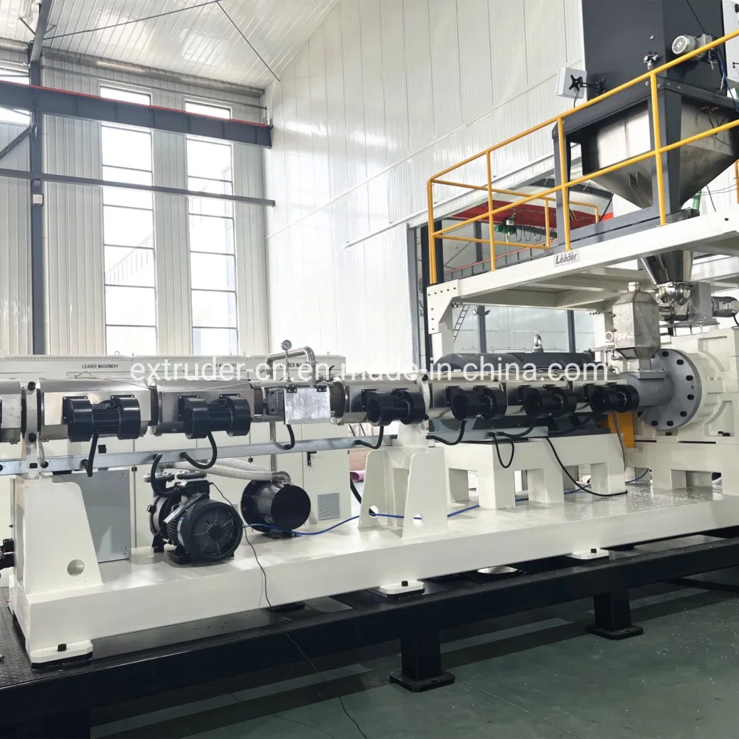 Leader Machinery R-Pet Pet Mono Layer Plastic Sheet Extrusion Line