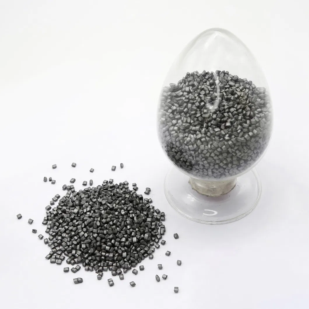 ABS, PS, PP. PE, PC Pellet Additive Granule Silver Polyester Plastic Masterbatch