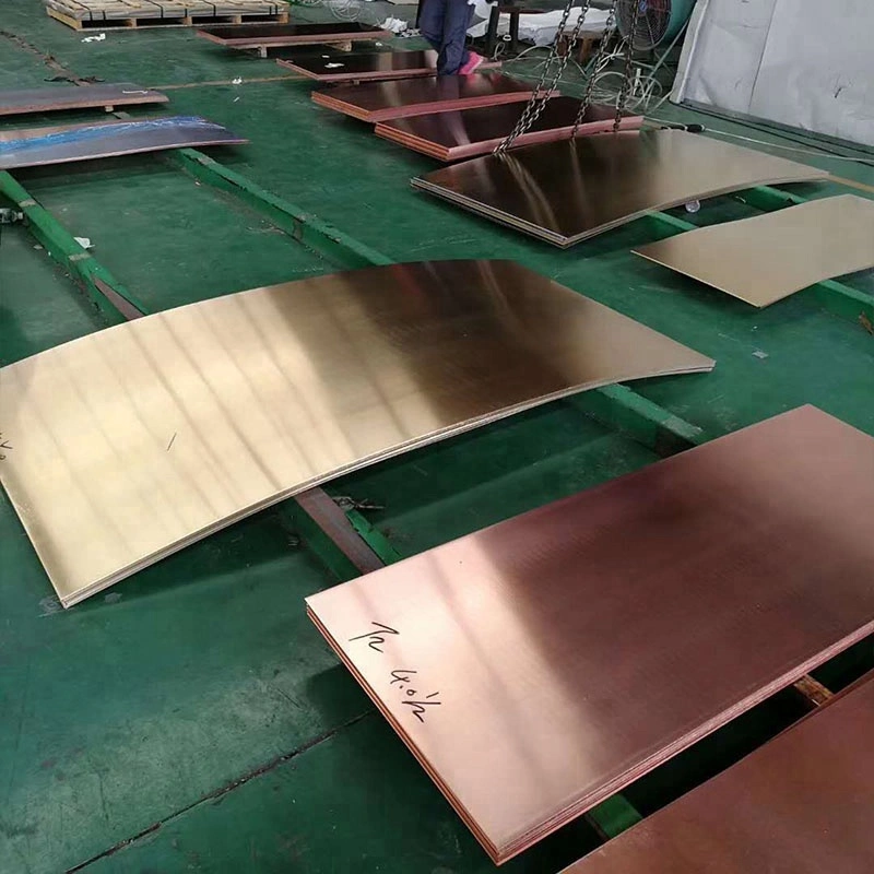 Brass Copper Plate/Coil/Strip/Tube/Rod/Factory Price 99.99% Thick Copper Customized Size 1mm-20mm Bronze Cutting