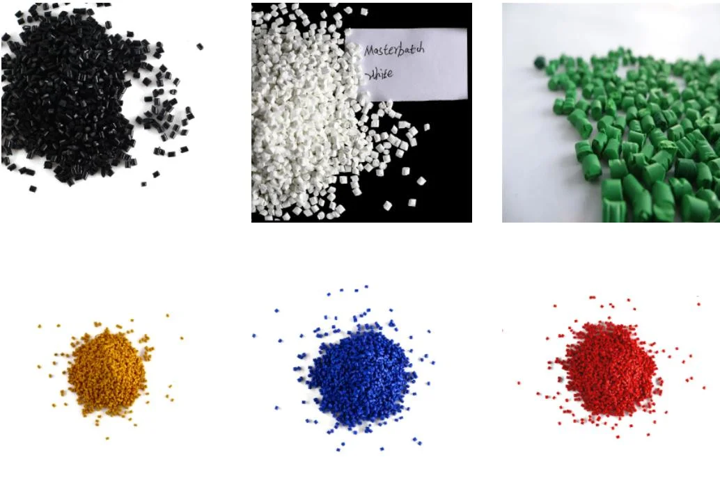 Best Quality Green/Red/Yellow/Blue/Orange Color Masterbatch 30-50%Pigment for PP/ LLDPE/ LDPE/ HDPE Plastic Color Masterbatch