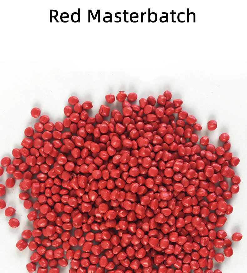 High Density PE Red Masterbatch for Blow Molding