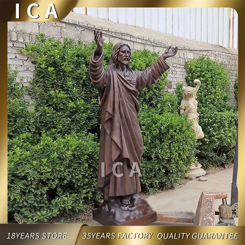 Life Size Famous Religious Statue Bronze Jesus Sculpture for Sale