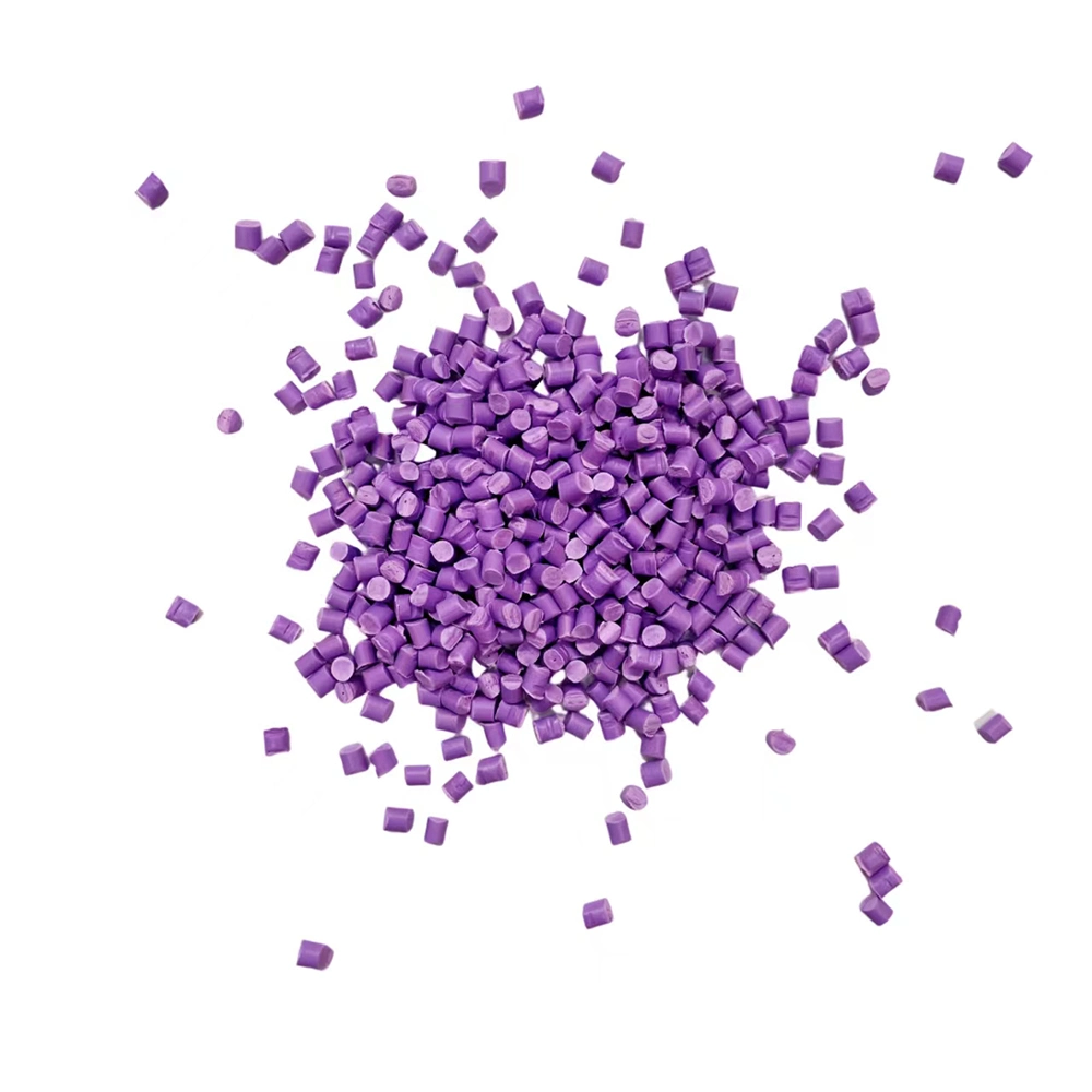 Anti-Static Purple PE Masterbatch for Food Packaging Films and Bags Production