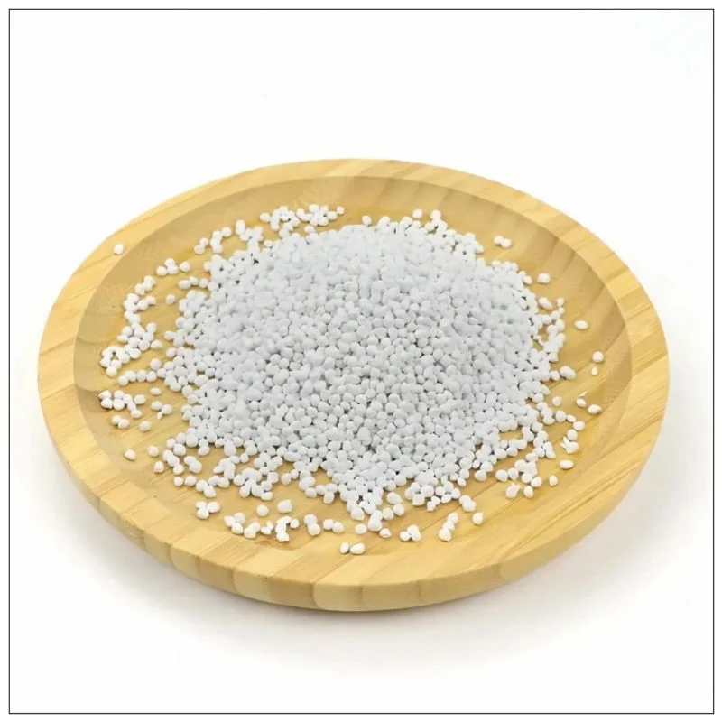 High Conversion Rate Chemical Manufacture White Color PP PE Carrier Plastic Calcium Carbonate Filler Masterbatch
