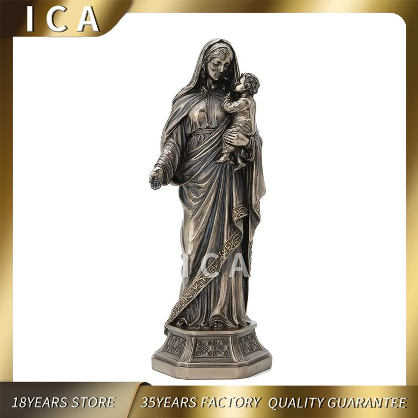 Outdoor Life Size Bronze Virgin Mary Statue Bronze Lady of Statue