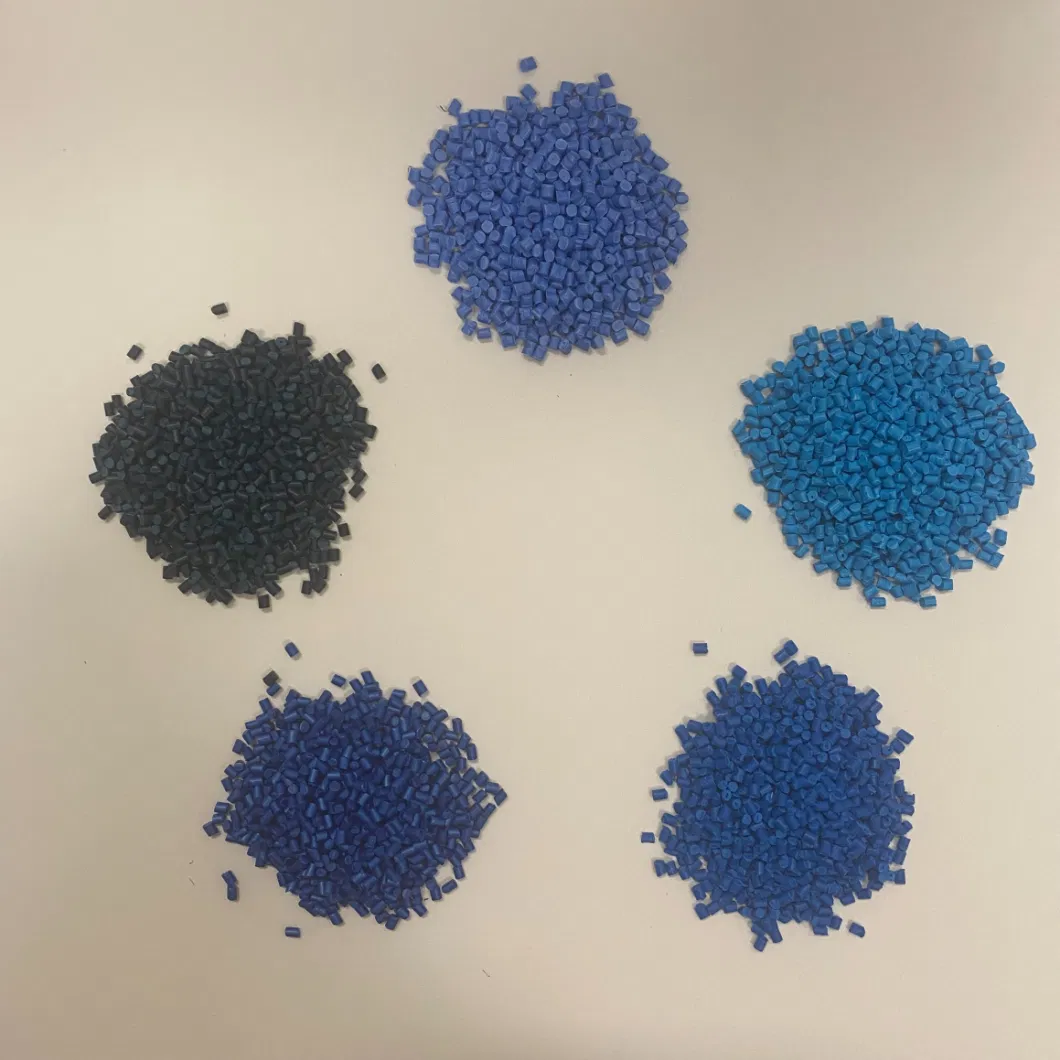 FDA Compliant Recyclable Blue Masterbatch for Textile Fibers