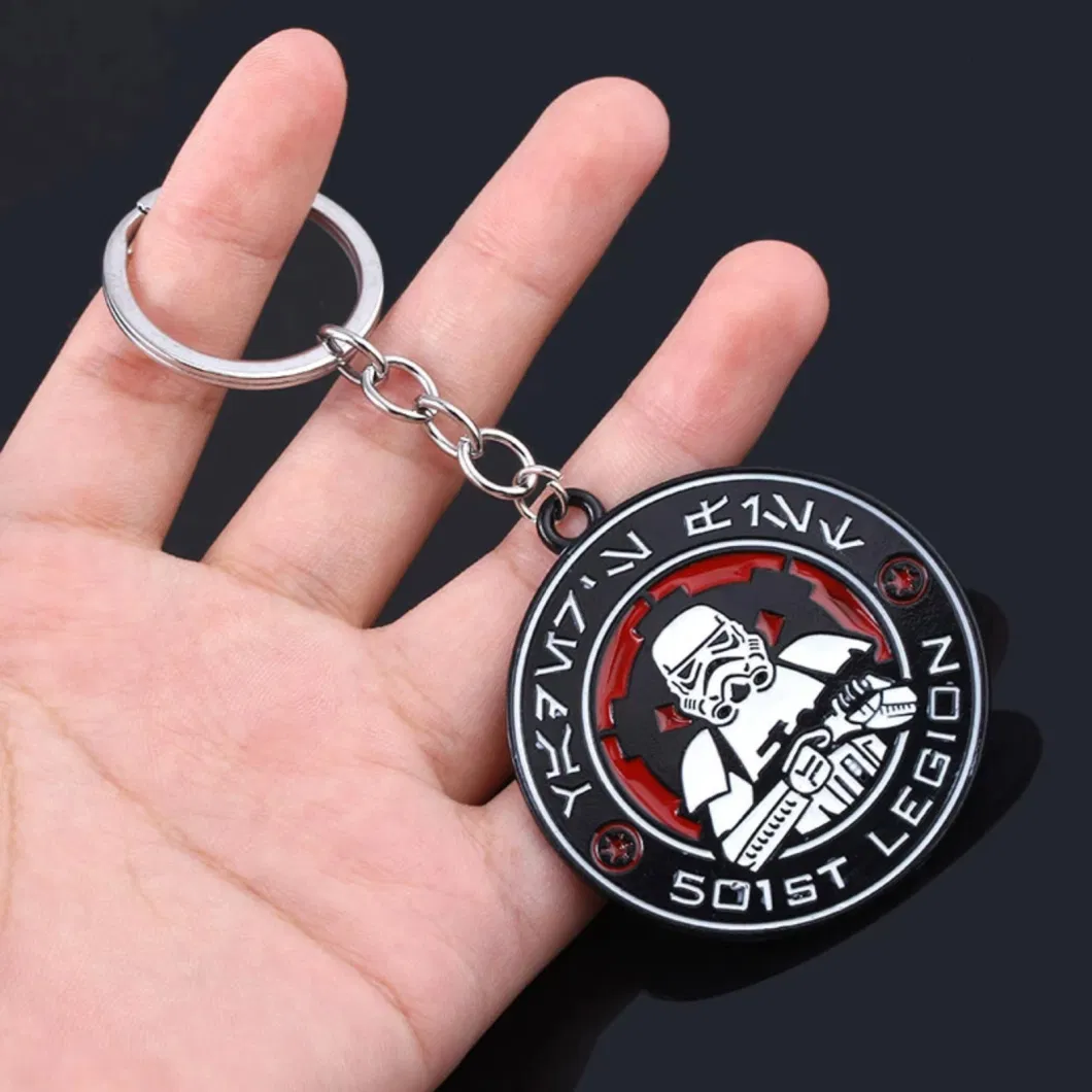 Star War Enamel Hot Selling New Chapter Metal Customized Design Professional Designer Free Artwork No Minimum Keychain