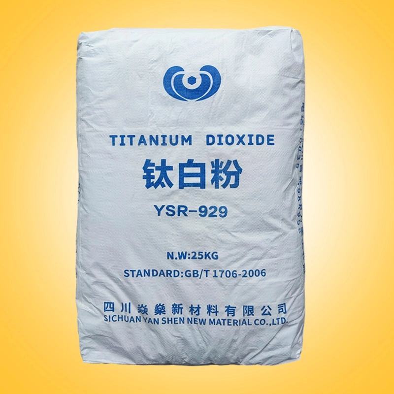 Titanium Dioxide Pigment Yan Shen TiO2 Factory Ysr-929 White Masterbatch for Blowing Film