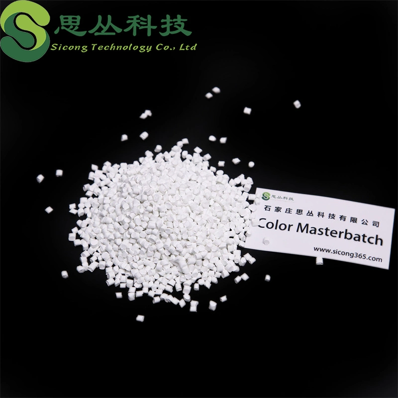 Manufacturer Price Pigment Materials Granules PE PP Plastic Filler Color Masterbatch