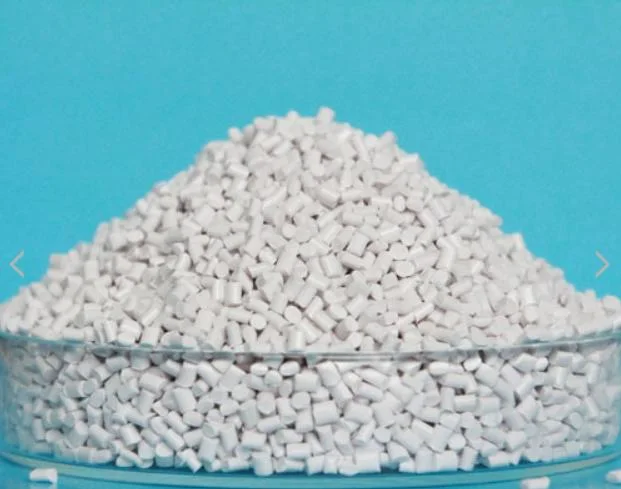 Pure White Calcium Carbonate Filler Masterbatch for PE Blown Molding