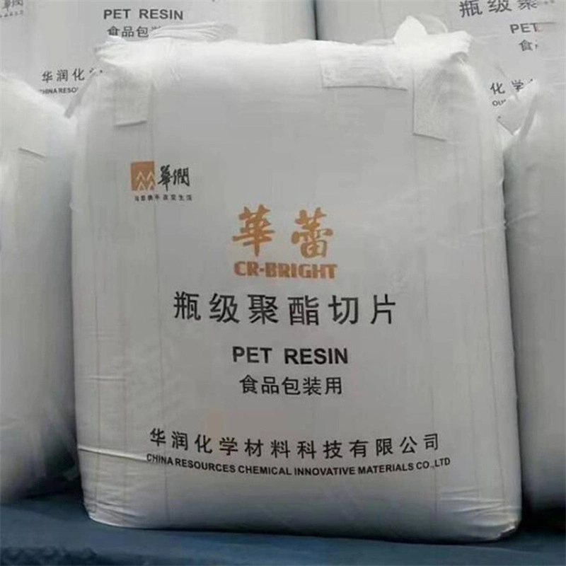 Grs Certified PCR Plastic Pellet White Recycle Pet Plastic Particles Pet