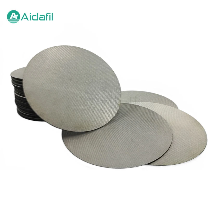 Customization Stainless Steel Woven Wire Mesh Screen Sintered Disc Filter