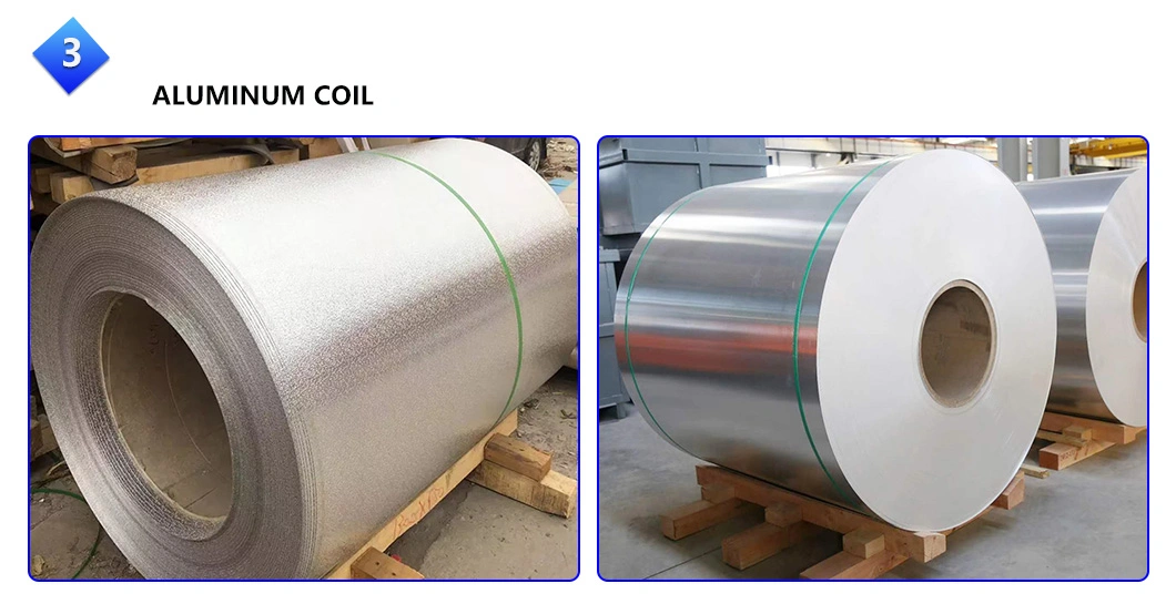 High Quality Prepainted Aluminum Coil 1100 1050 1080 3003 8011 H14 48 Mirror Aluminum Coil Aluminum Steel Coil