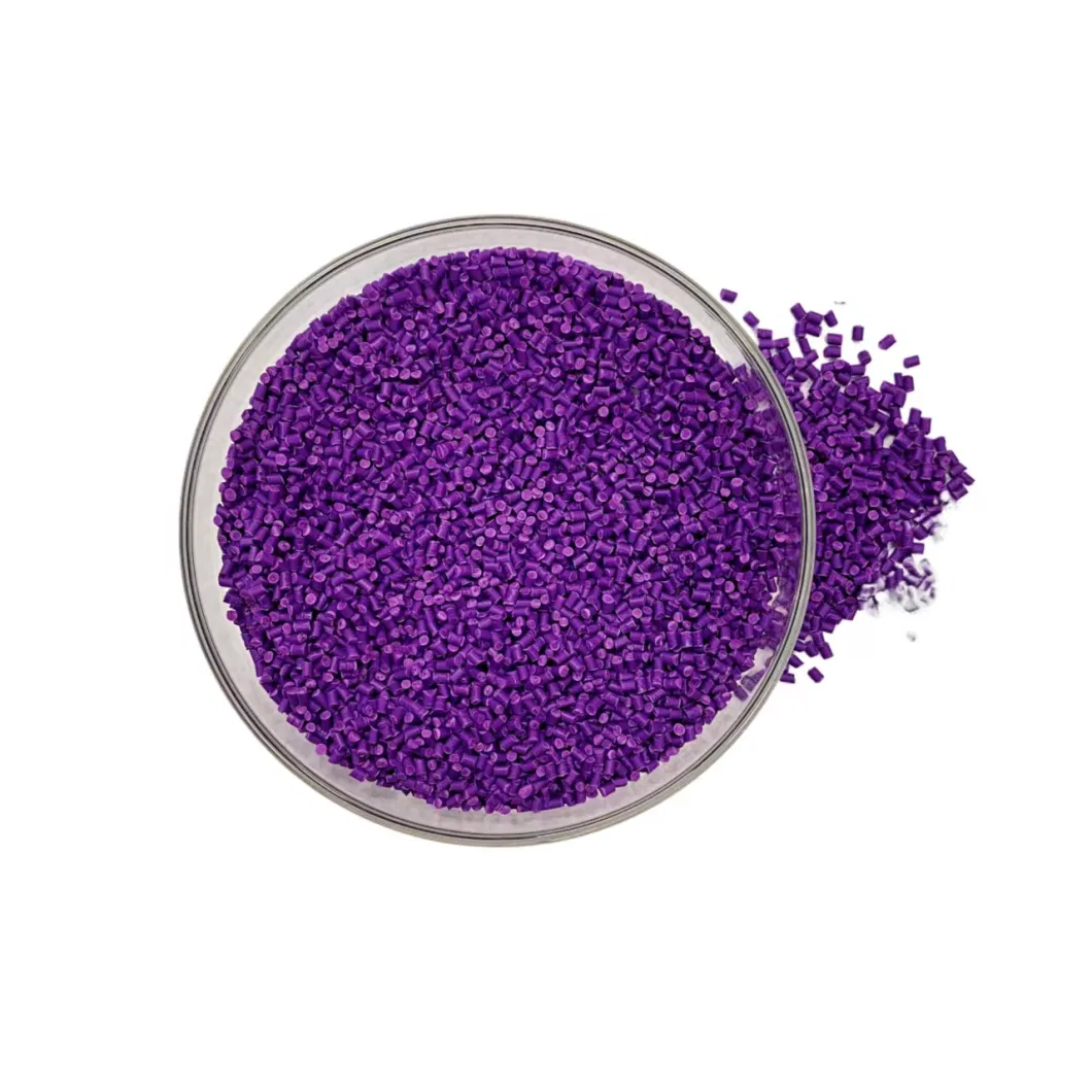 Anti-Static Purple PE Masterbatch for Food Packaging Films and Bags Production