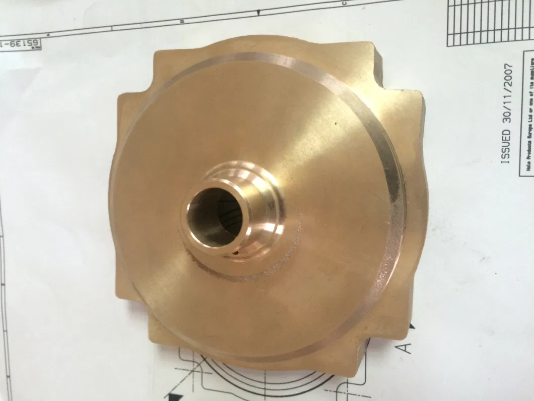 Custom Foundry Bronze Steel Water Pump Sand Casting with Powder Coated