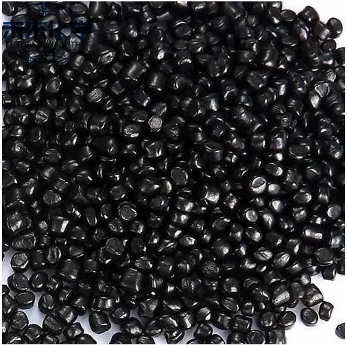 Black Granule PE Carbon Plastic Material Masterbatch for Black Injesction Products