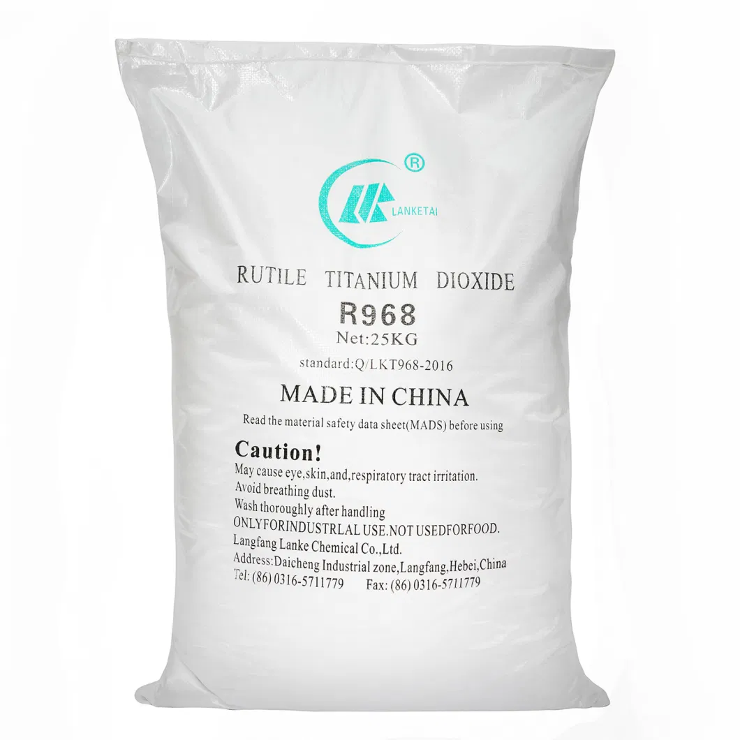 Professional Manufacturing Vendor First Grade Chemical Material TiO2 Rutile Titanium Dioxide R930for Plastics, Master Batch and Rubber