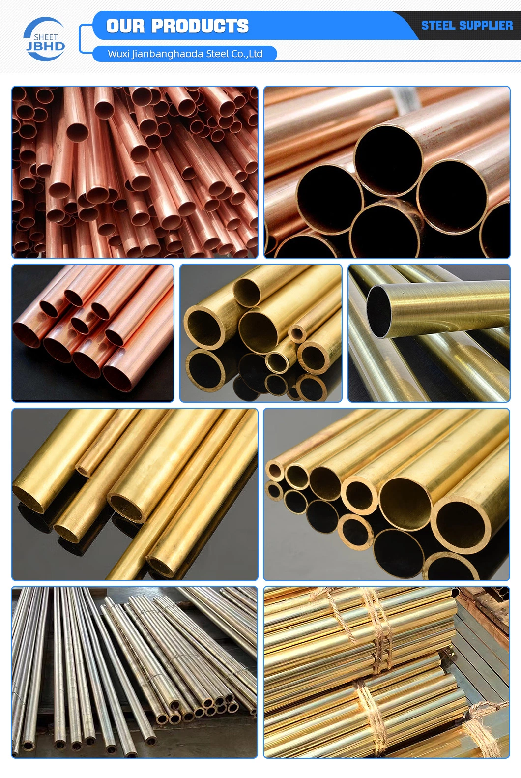ASTM B725, B730 / ASME Sb725 Sb730 Monel 400 Uns N04400 Nickel-Copper Alloy Round Welded Tube Pipe 80mm 90mm 100mm Copper-Nickel Alloy