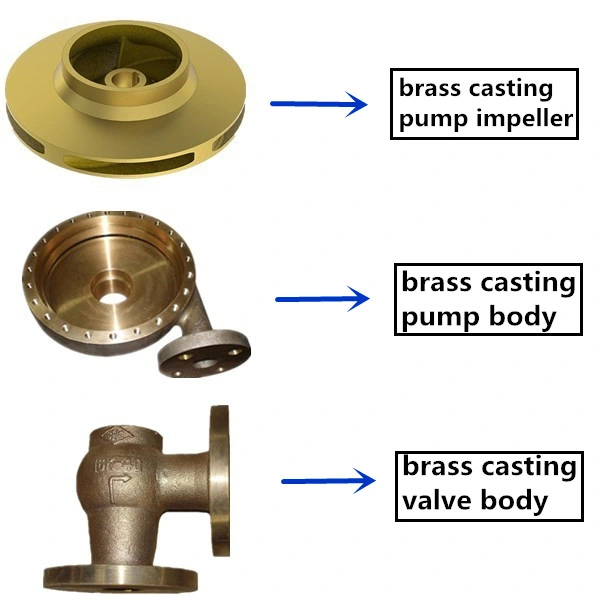 Foundry OEM Brass Bronze Copper Sand Casting Investment Casting