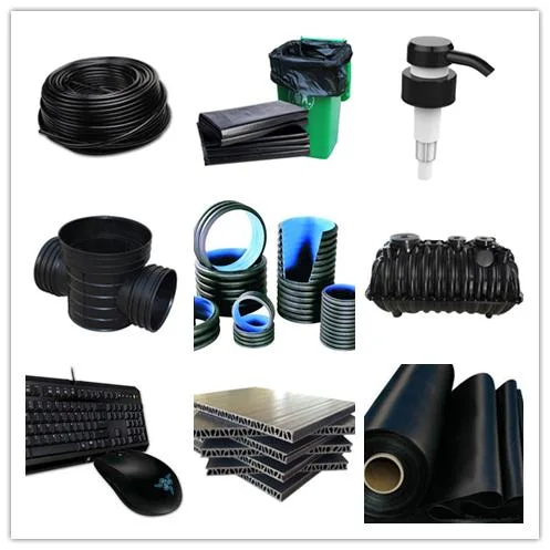 High Quality Universal Black Masterbatch for Film Blowing Pipe Injection Molding