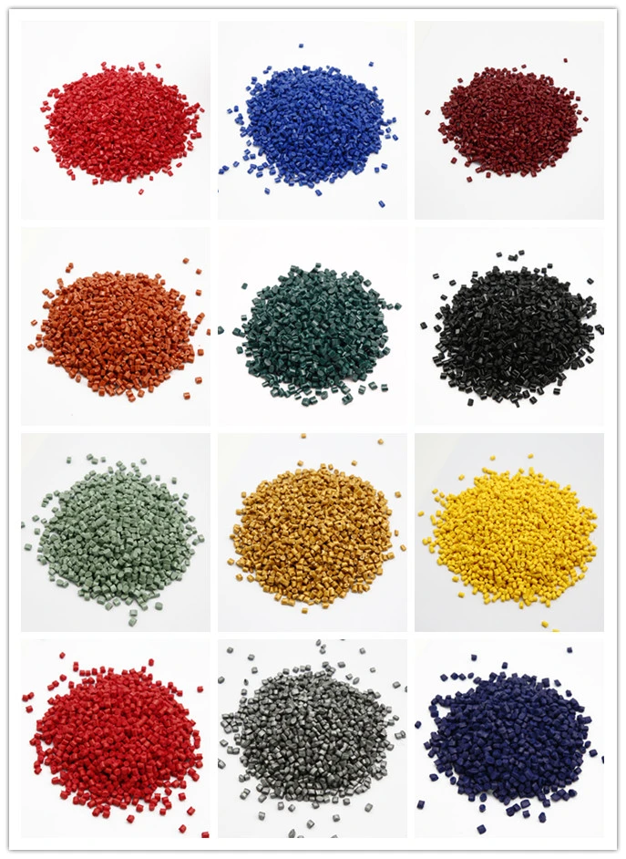 Plastic Granule ABS, LDPE, HDPE, GPPS, PP EVA Blue Uviofast Masterbatch