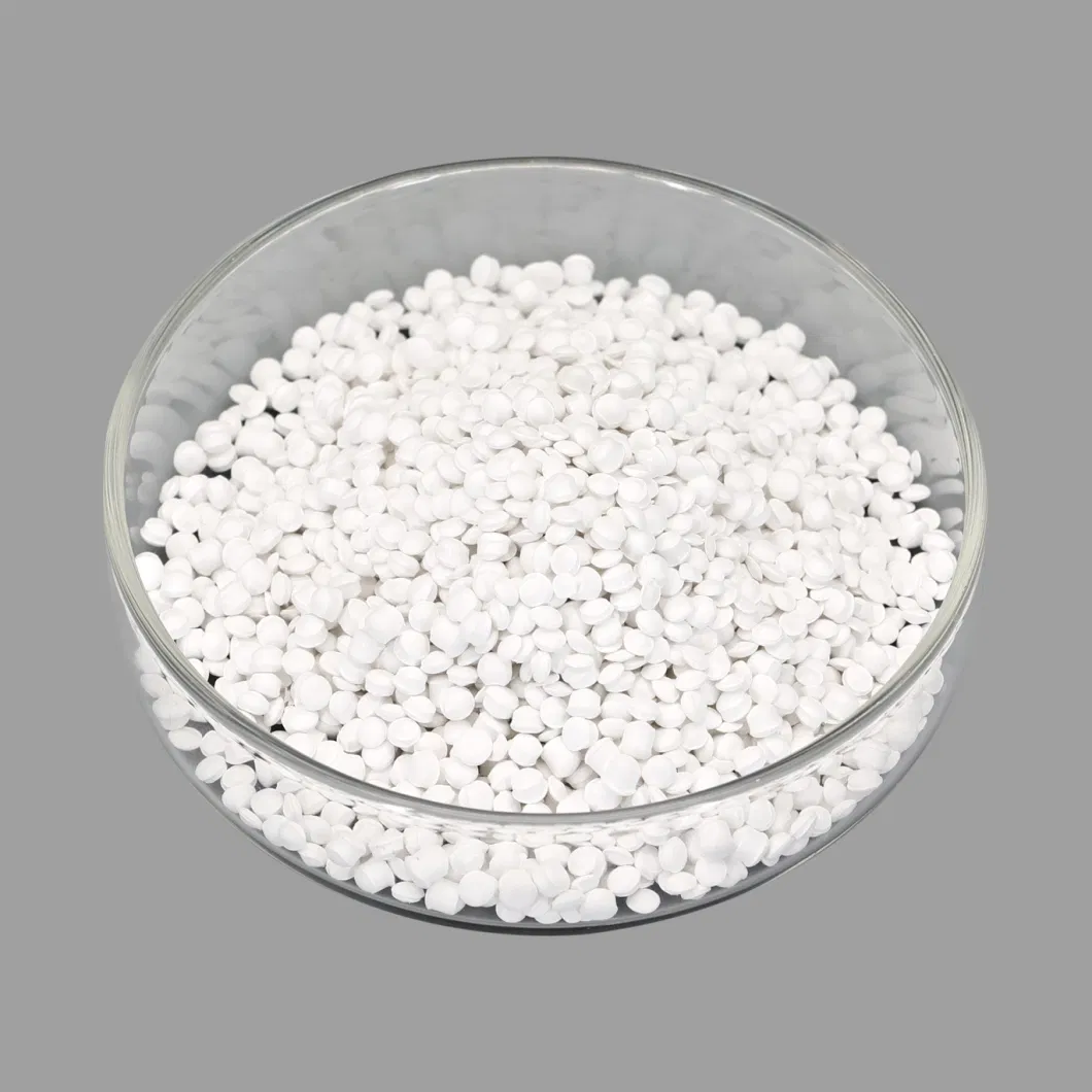 Polyester Masterbatch White Plastic Pellets Environmental Protection Masterbatch