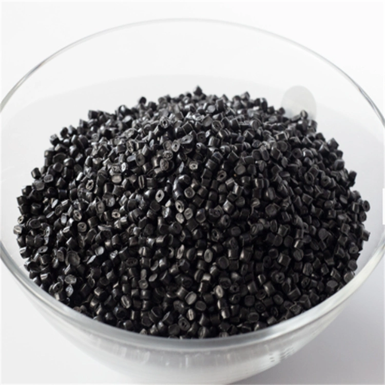 HDPE Plastic Pellets Virgin Granules Cheap Recycled Masterbatch Black Factory