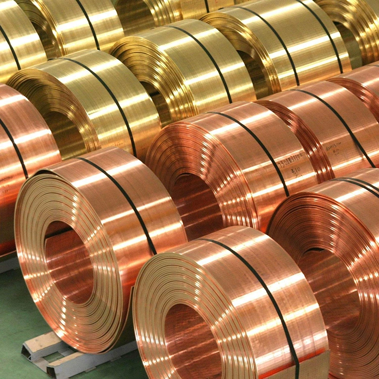 Coil Strip C5210 C5191 High-Strength Wear-Resistant Phosphor Bronze Strip Tin Bronze Copper for Hot Sale