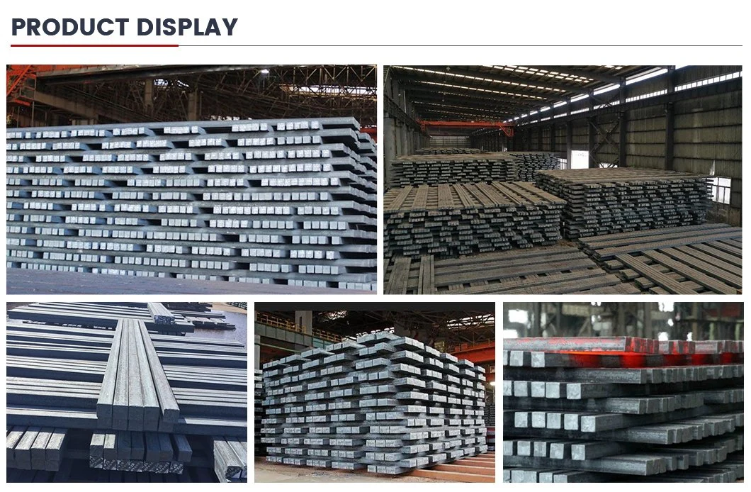 China Factory Stock Low Carbon Iron Alloy Steel Billet ASTM A36 Ss400 Ss540 S235jr ASTM A6 Square Steel Billet 130*130 140*140