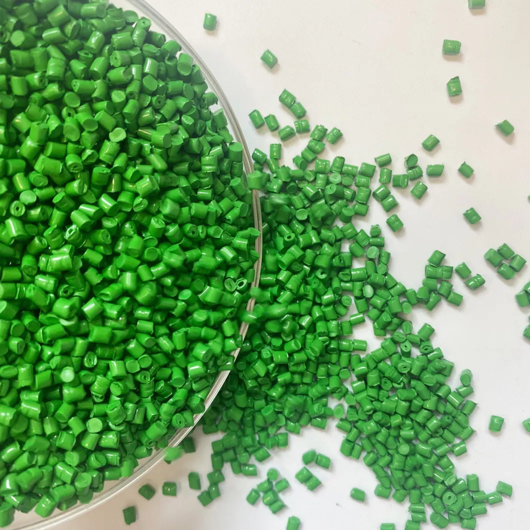 Color Masterbatch Granules From Recycled Green Pet for Cost-Effective Molding