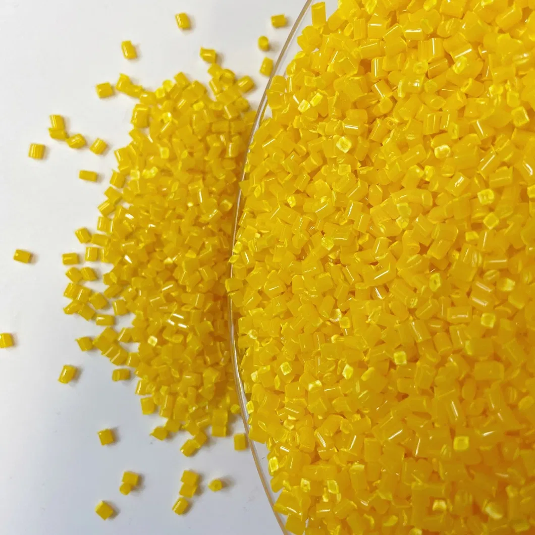 High Mechanical Strength Yellow Glass Fiber Filled Masterbatch for Industrial Fasteners