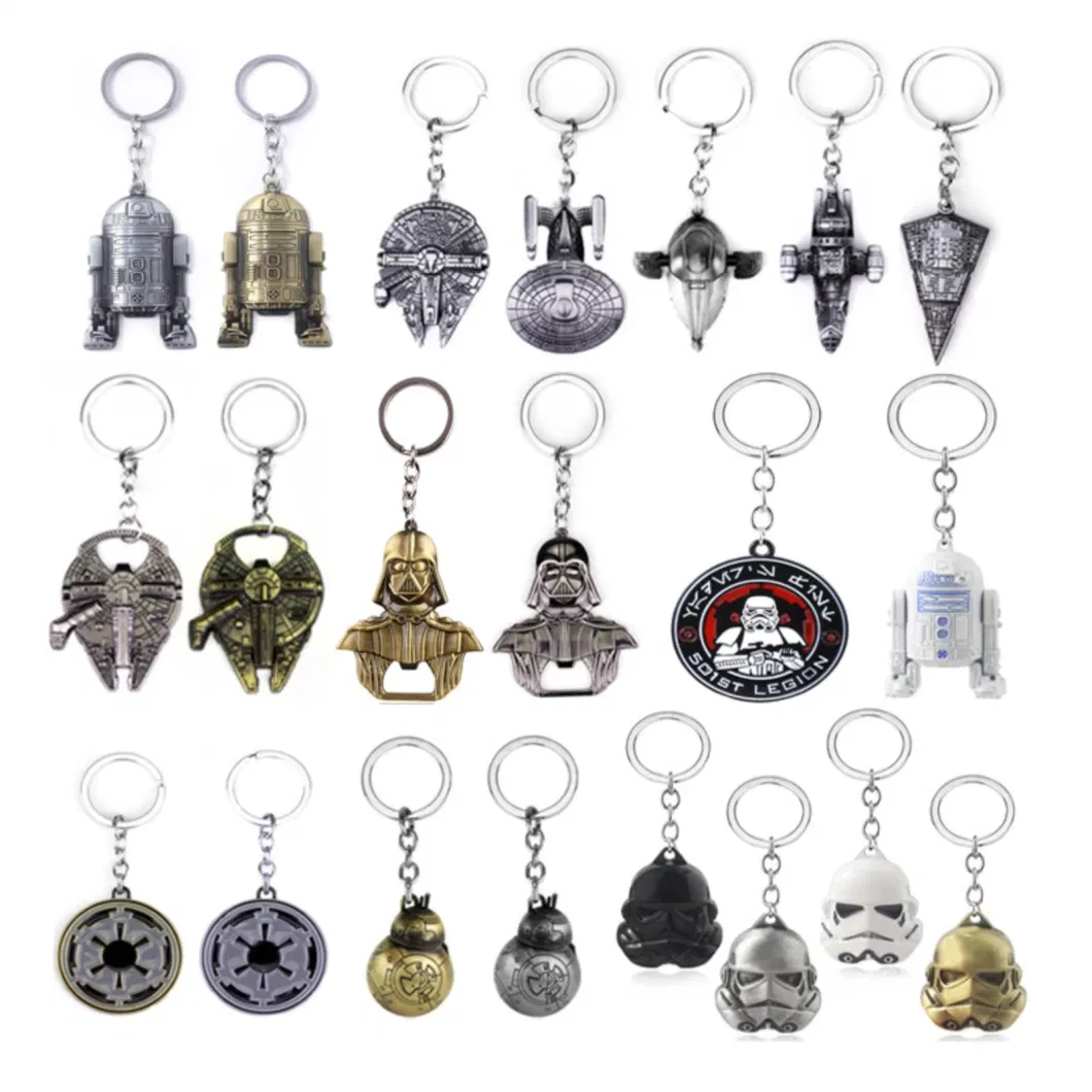 Star War Enamel Hot Selling New Chapter Metal Customized Design Professional Designer Free Artwork No Minimum Keychain