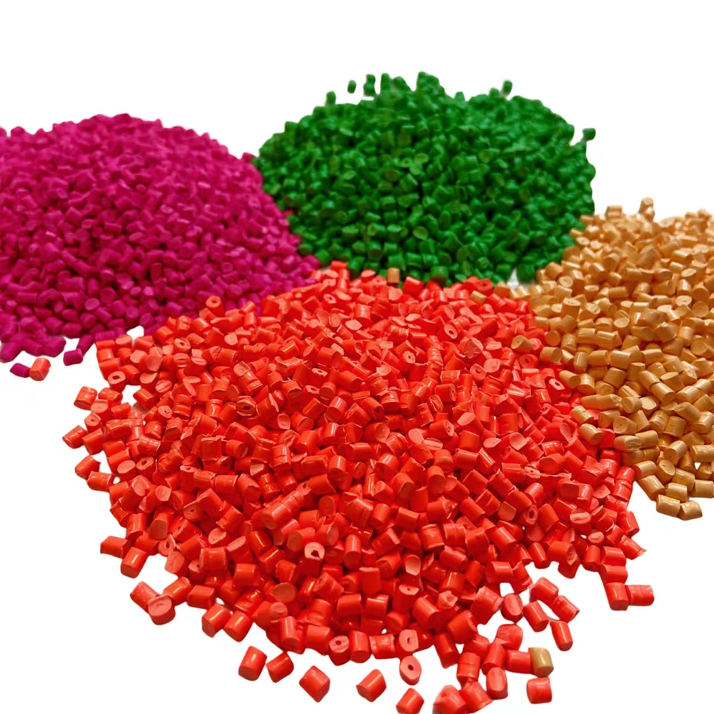 Flame Retardant Red Polypropylene Plastic Masterbatch Pellets UL Certified