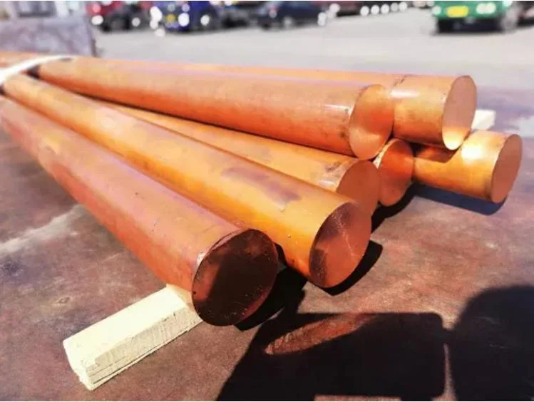 Best Prices C2600 18mm Copper Bar Rods Alloy Export C14500 Tellurium 6mm Copper Round Bar Rods