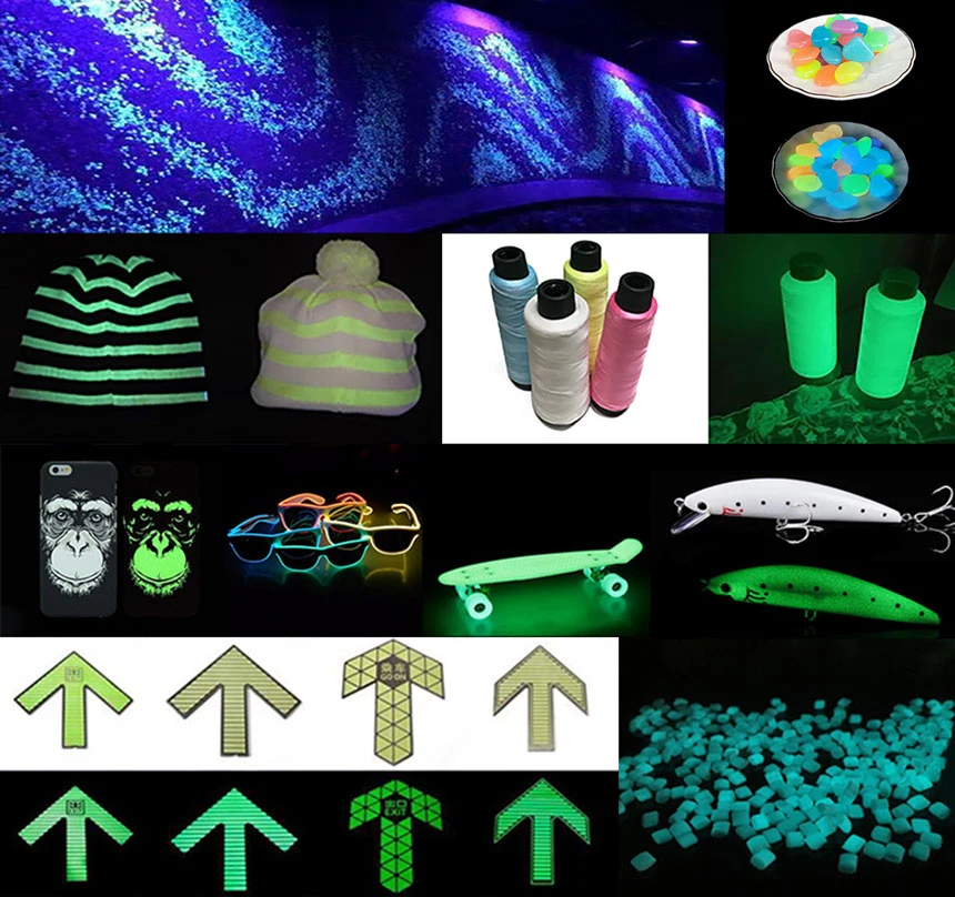 Wholesale Luminous Color Masterbatch for Glow in Dark Plastic Products