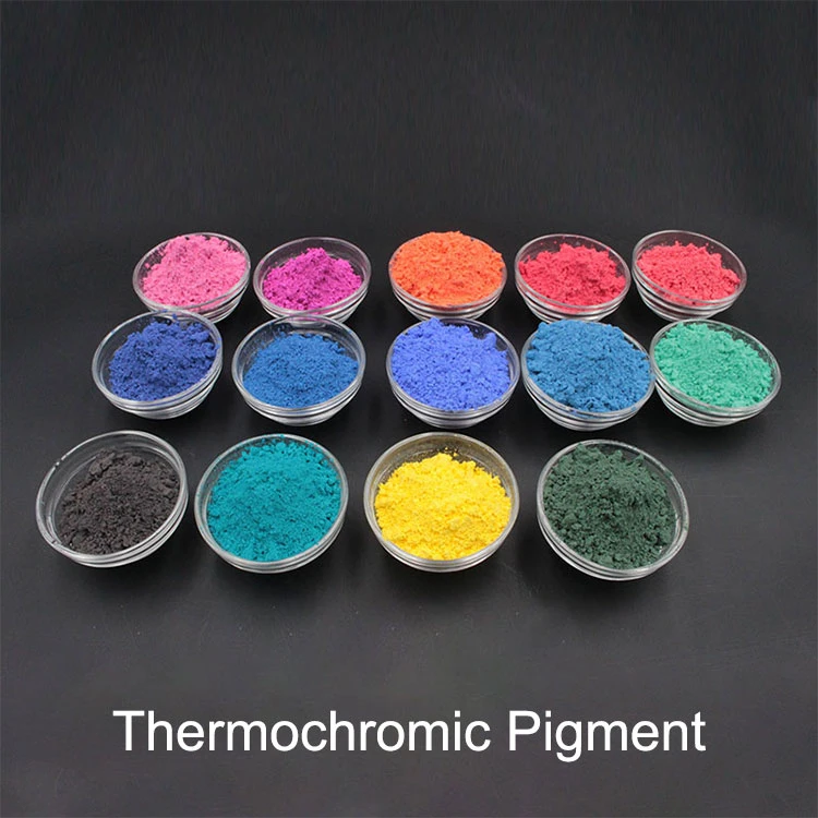 Bulk Colorless to Color Change Thermochromic Pigment Powder